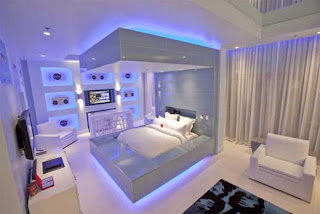 bedroom interior light idea