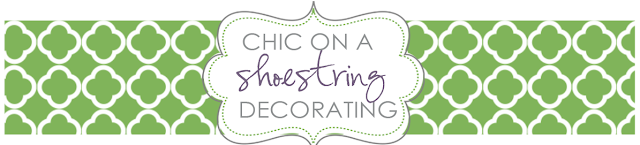 Chic on a Shoestring Decorating