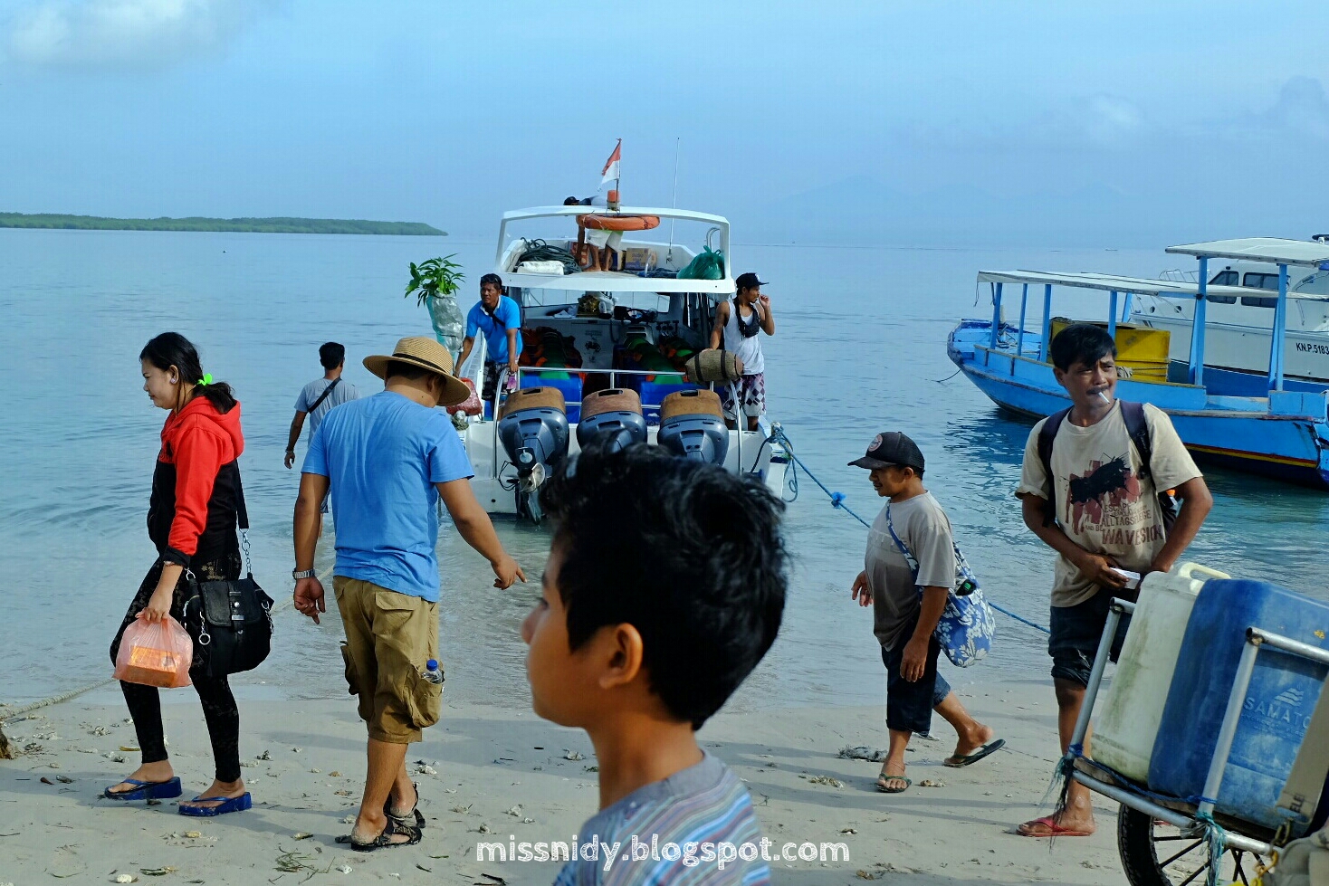 pelabuhan banjar nyuh di nusa penida