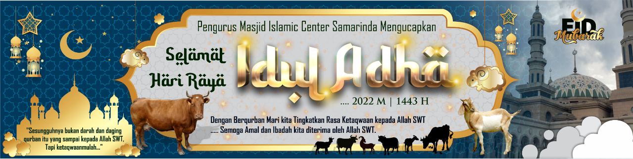 Download Kumpulan Desain Banner Spanduk Idul Adha H M Format Cdr Cahaya Ilmu