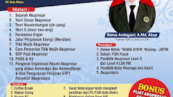 Catat Pelatihan Akupresur Di Bandar Lampung 