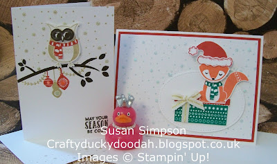 Stampin' Up! Susan Simpson UK Independent Stampin' Up! Demonstrator, Craftyduckydoodah!, Cozy Critters, Coffee & Cards, Supplies available 24/7,
