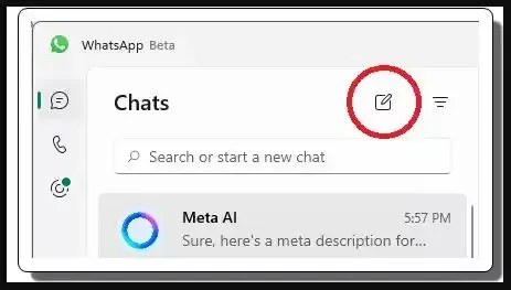 Cara Chat Nomor Tak Dikenal Tanpa Menyimpannya di WhatsApp Desktop-2