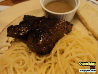 steak spaghetti