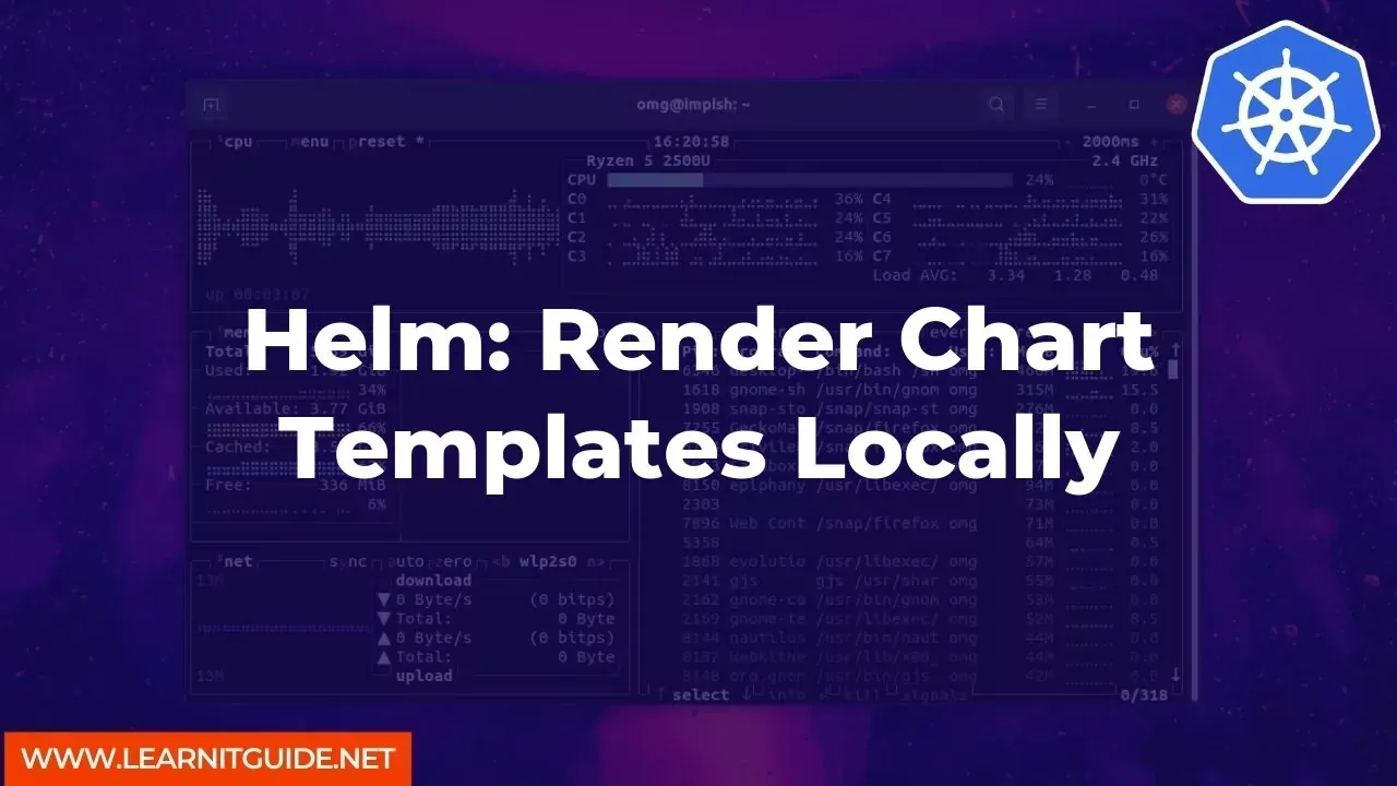 Helm Render Chart Templates Locally