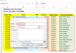 Belajar Menu Validasi Data