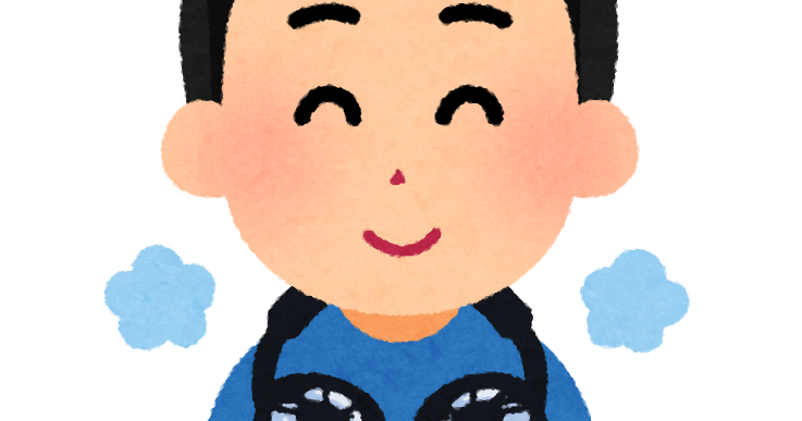 首掛け扇風機のイラスト 男性 かわいいフリー素材集 いらすとや