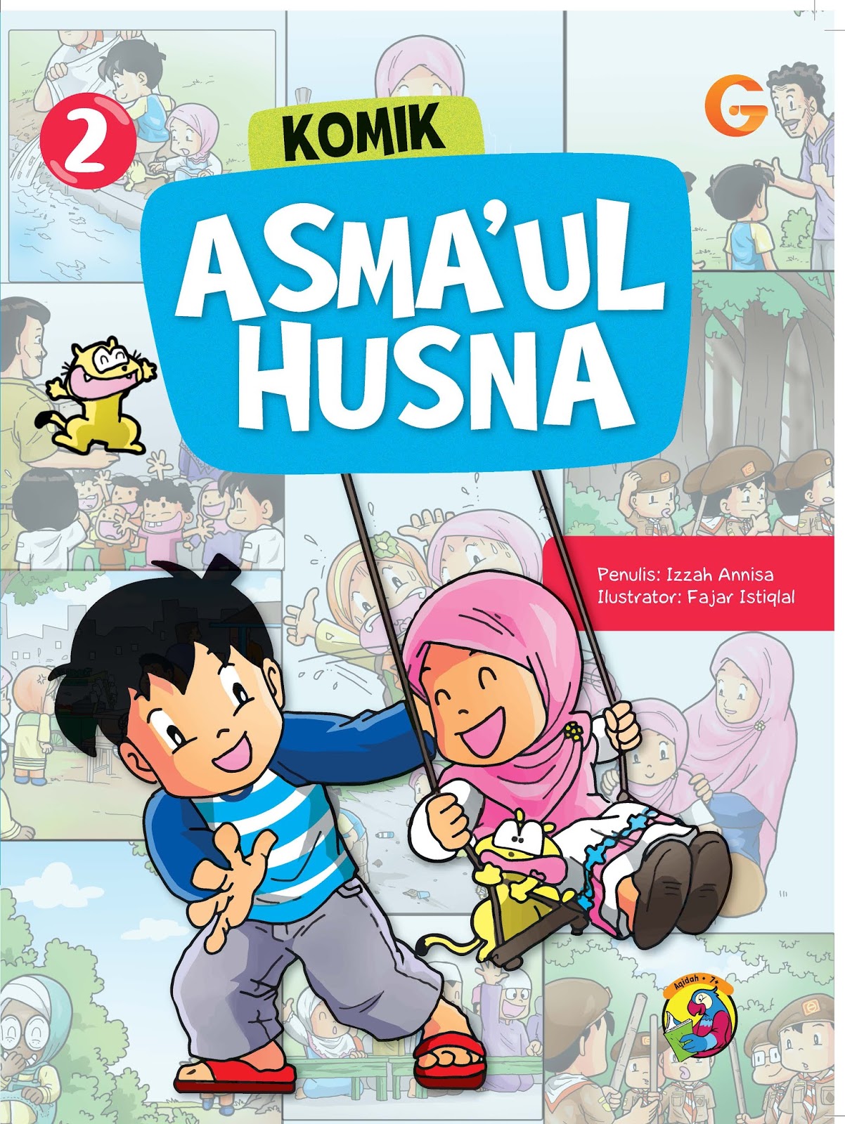 Buku Cerita Anak Komik Asmaul Husna 2 Izzah Annisa