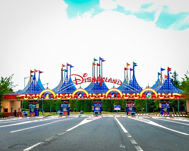 Disneyland Paris Carpark