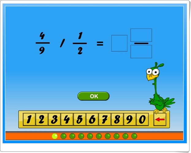 "Operaciones con fracciones" (Matemáticas de Primaria y Secundaria)