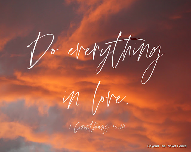 devotional about choosing love over all else