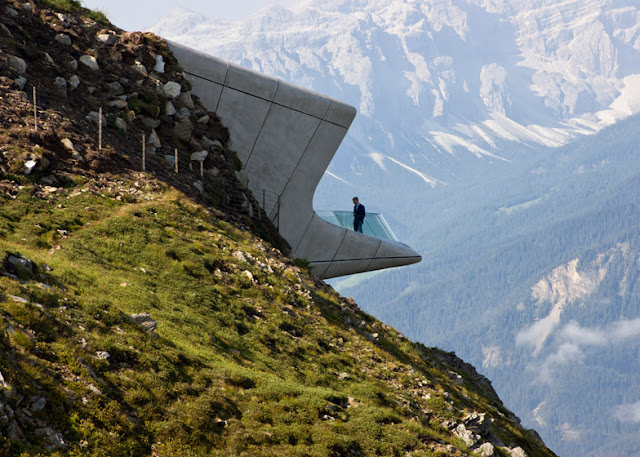 Messner Museum am Kronplatz - aufregende Architektur in Südtirol