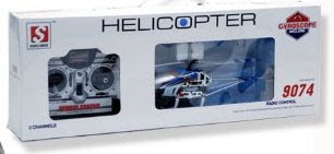 DH 9074 Metal Gyro RC Helicopter