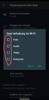 Cara Mematikan Auto Download WhatsApp Android