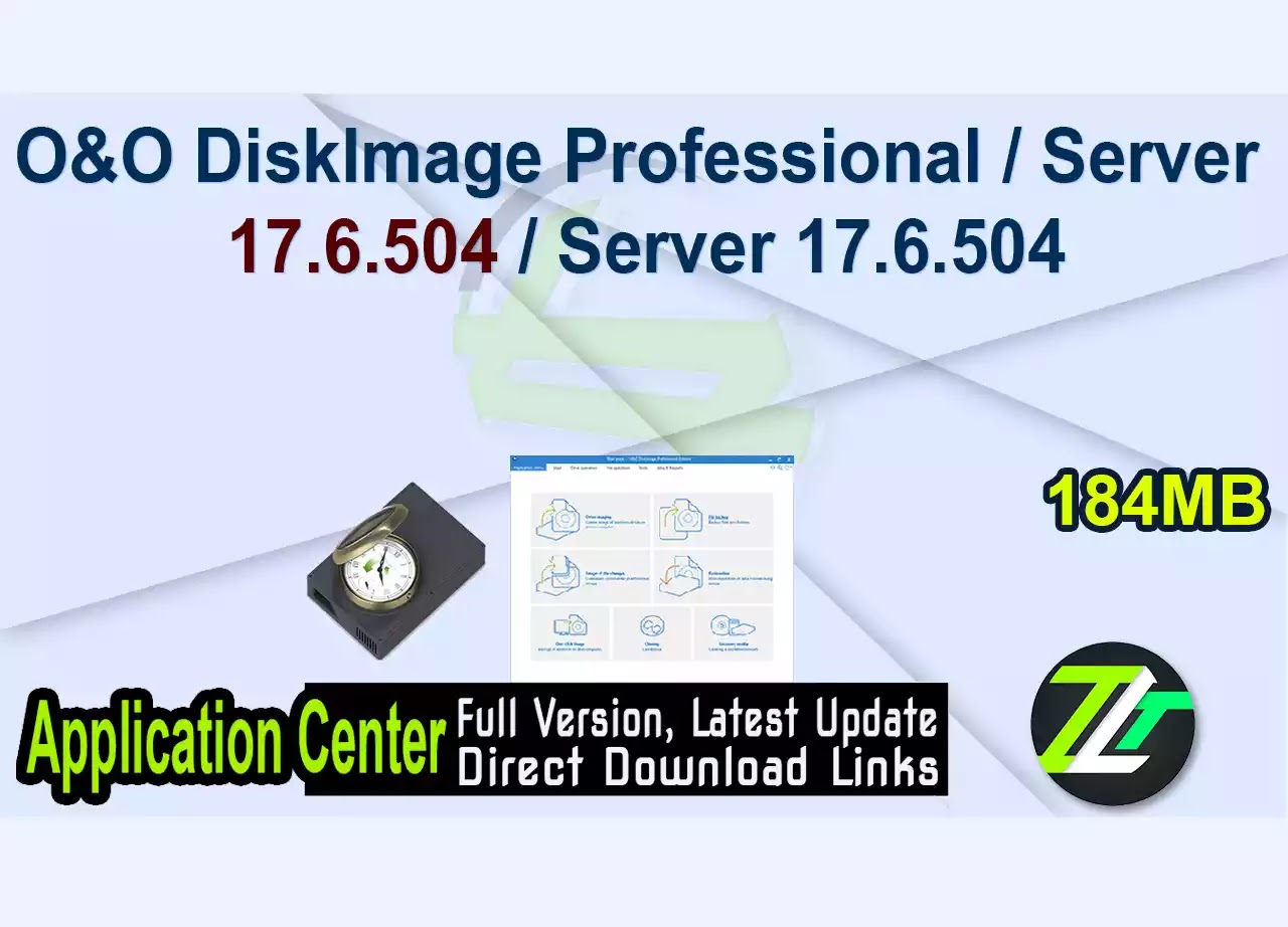 O&O DiskImage Professional / Server 17.6.504 / Server 17.6.504