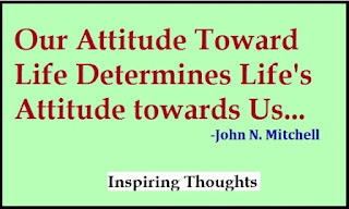 Inspiring Thoughts: Your Attitude Churchil Motivational Quotes