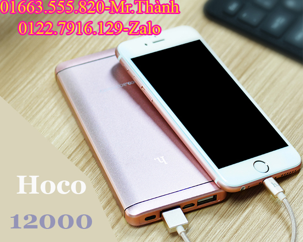 Pin Dự Phòng Chính Hãng HOCO 12.000mAh