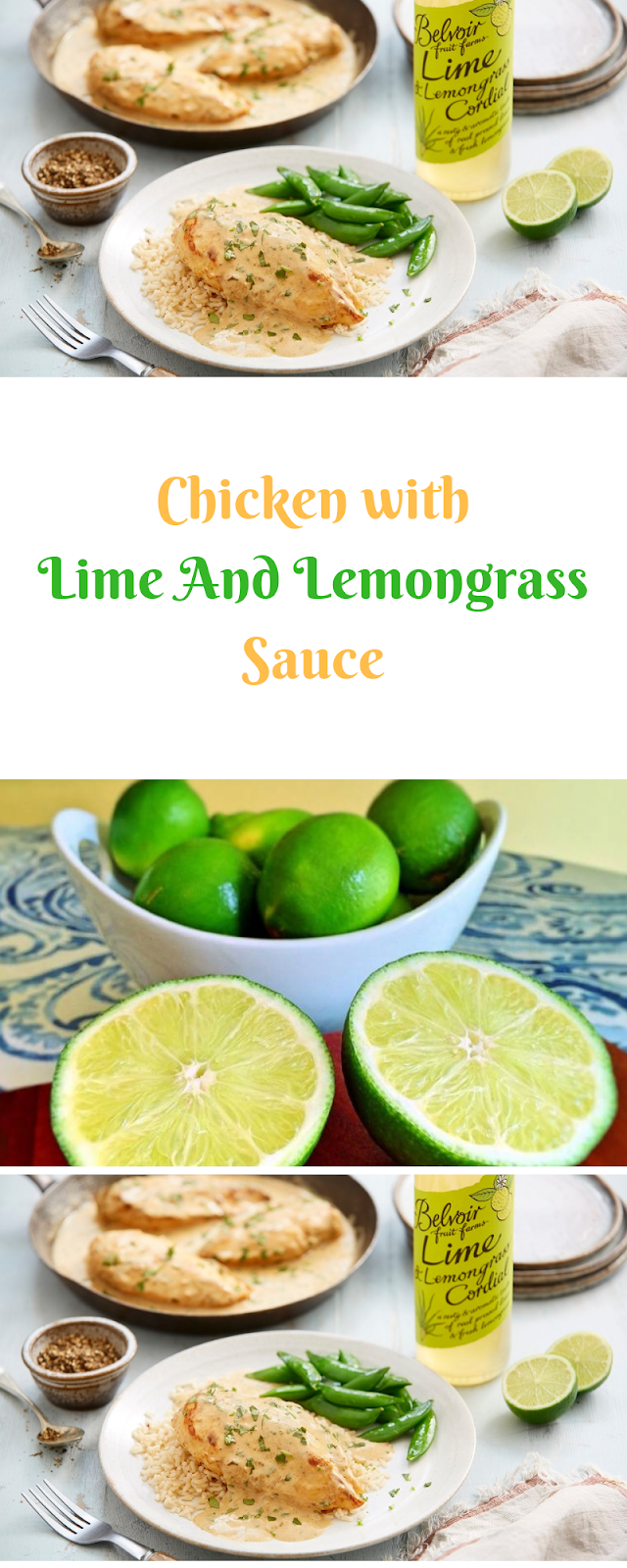 Chicken with Lime And Lemongrass Sauce