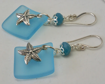 Starfish earrings by BayMoonDesign