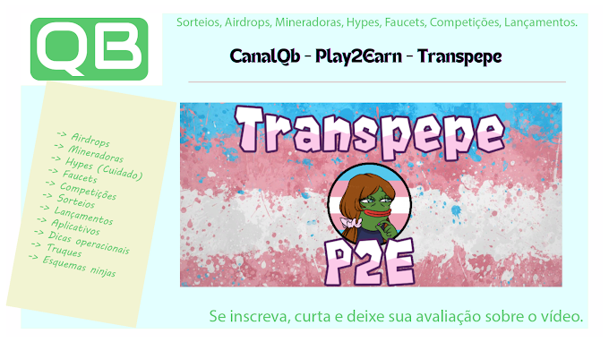 CanalQb - Play2Earn - Transpepe