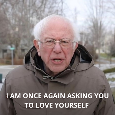 Bernie Sanders: I am once again asking you to love yourself