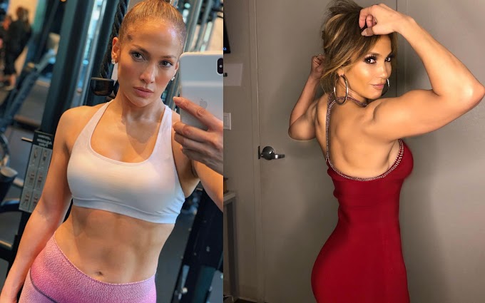 Jennifer Lopez eats everything, yet her body is fit.