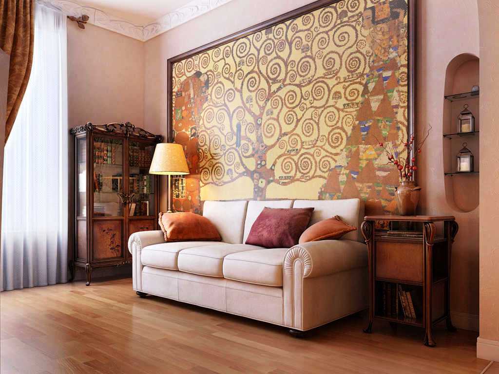ツ 20+ contoh desain wallpaper dinding ruang tamu minimalis