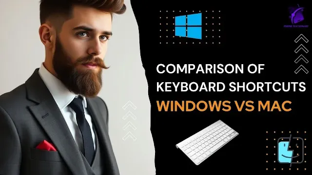 Comparison of Keyboard Shortcuts Windows vs Mac