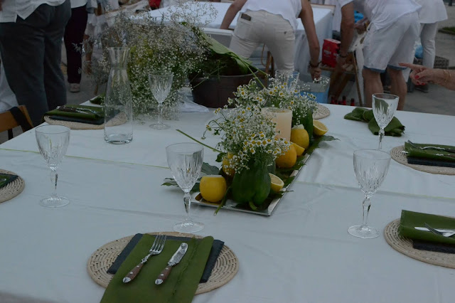 "Sopar en Blanc Mataró"