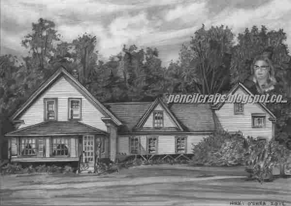 Pencil Drawing Of My House