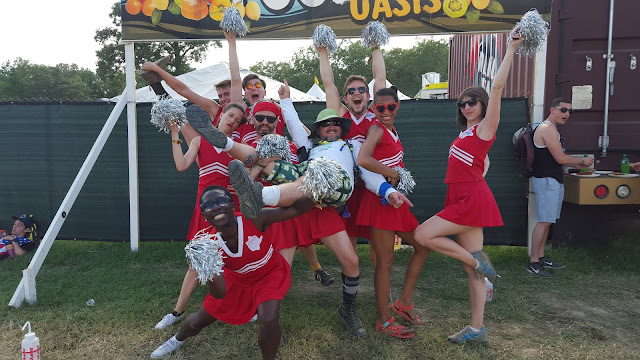 Bonnaroo Cheerleaders - Bonnaroo Chris 2015