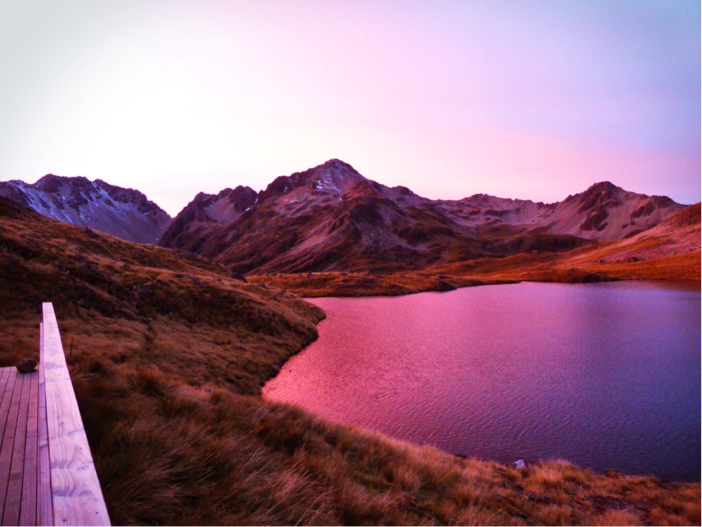 Lake Angelus Hut View