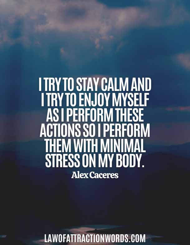 Quotes About Being Calm Under Pressure