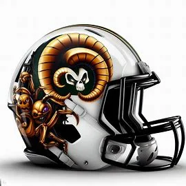 Colorado State Rams Halloween Concept Helmets