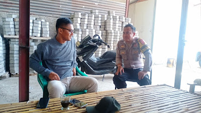 Ajang Silahtuhrahmi, Bhabinkamtibas Polsek Puloampel Polres Cilegon Rutin Sambang