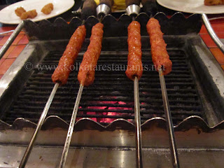 Mutton Sheekh Kebab at Flame & Grill South City Mall