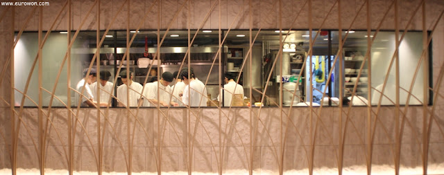 Cocineros del restaurante Crystal Jade de Hong Kong