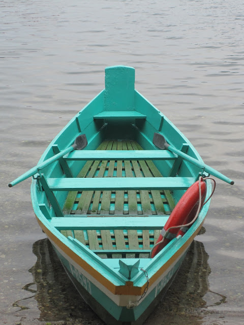 Flat bottomed boat Lithuania