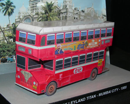 Ashok Leyland Titan Papercraft