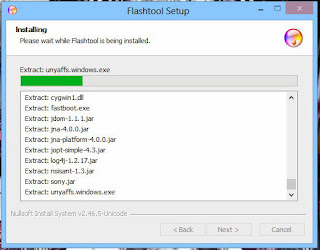 Install Flashtool