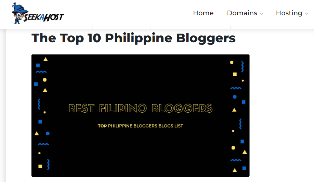 Top Bloggers in the Philippines