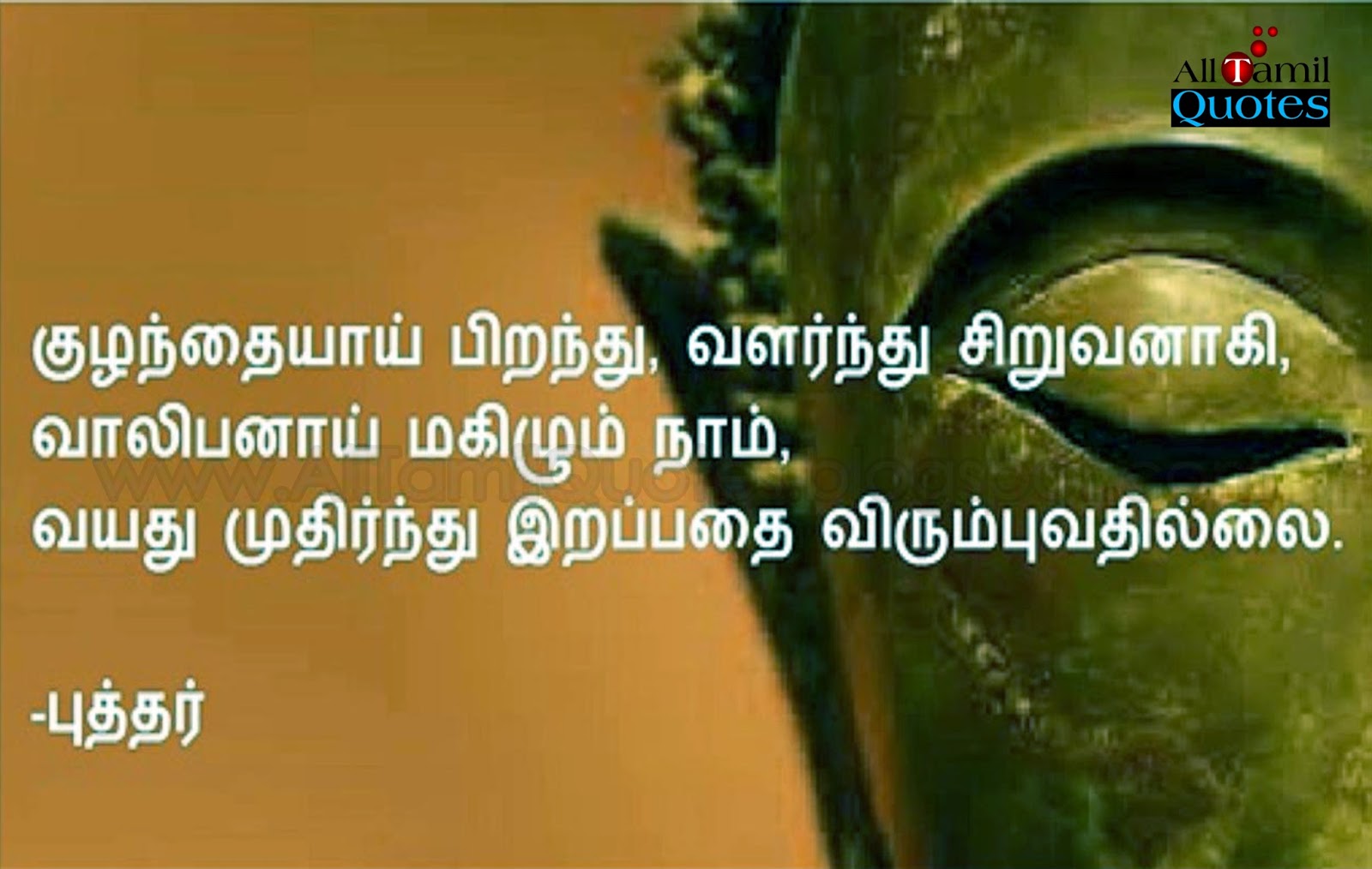 Goutama Buddha Inspirational Quotes In Tamil Language