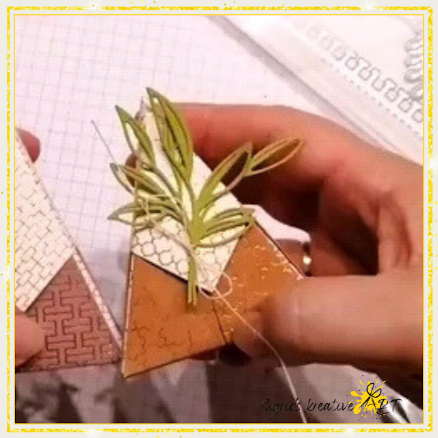 stampin up - verpackung basteln - origami goodie - goodie box
