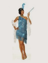 Goddessey Llc Women’s Dazzling Flapper Costume Blue