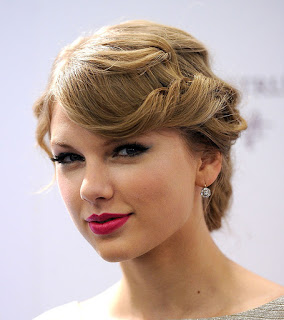 Taylor Swift Updo Hairstyles