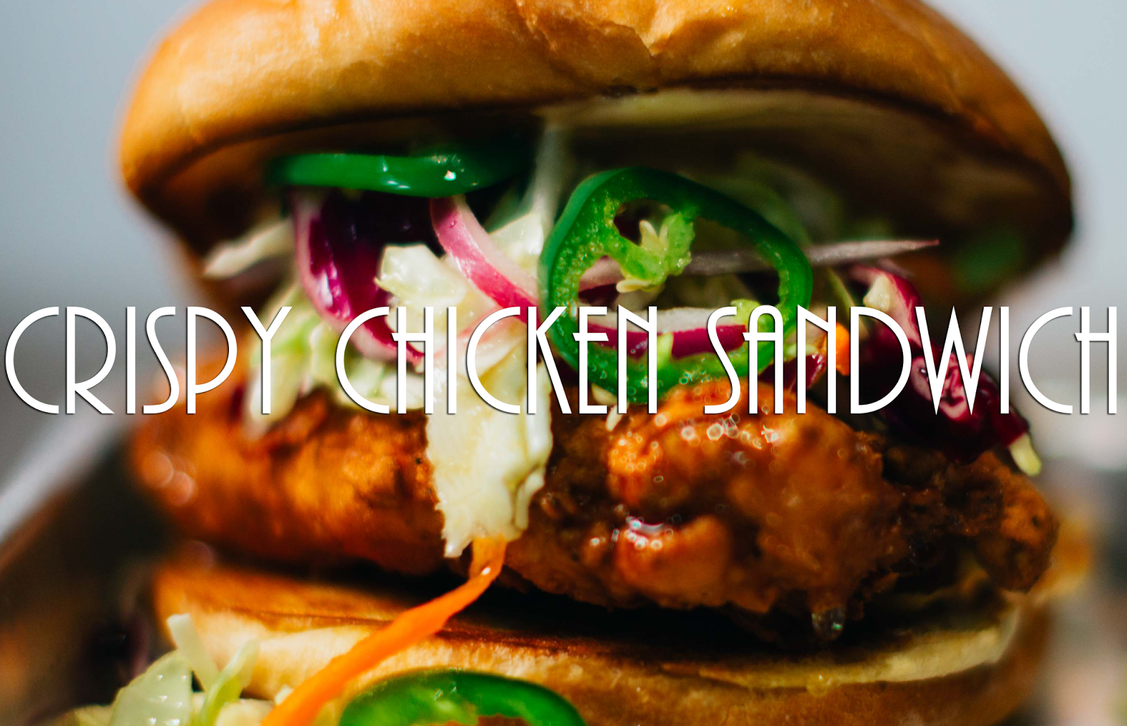 RobCooks: Crispy Chicken Sandwich