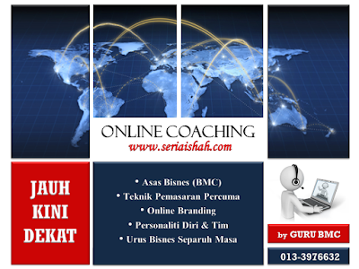 online coaching BMC seri aishah hala tuju bisnes