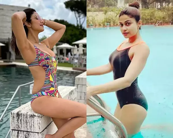 shilpa shamitha shetty bollywood sister bikini