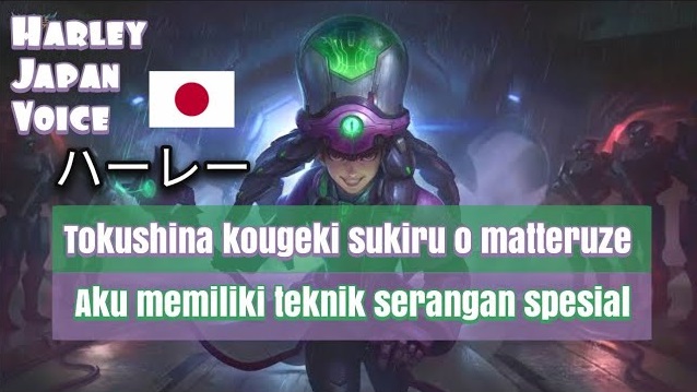 harley japanese voice quotes mobile legends