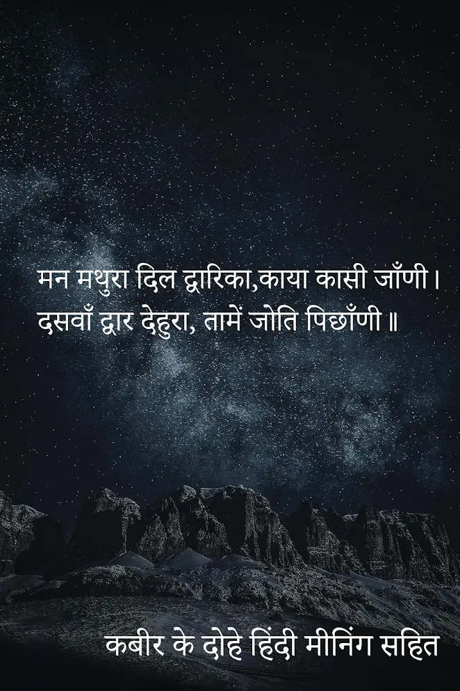 कबीर के दोहे हिंदी मीनिंग सहित Kabir Ke Dohe With Hindi Meaning